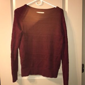 Loft sweater - crimson